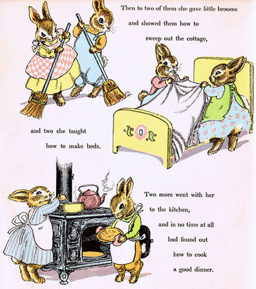 The Country Bunny and the Little Gold Shoes