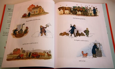 "My Grandfather's Coat" by Jim Aylesworth & Barbara McClintock